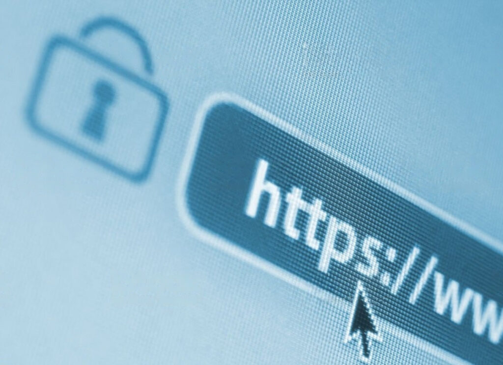 URL starting with "HTTPS"