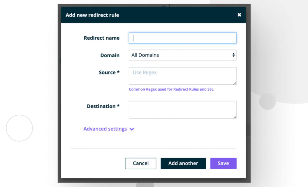 New redirect rule in WP Engine