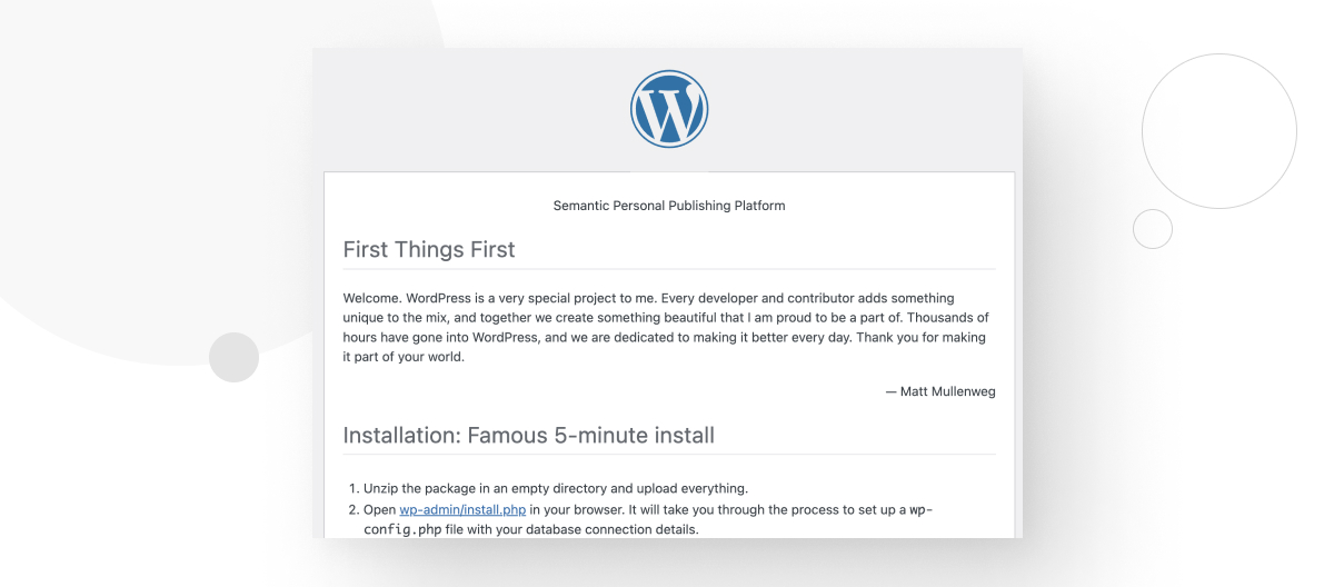 How to know if a website is made with WordPress? White Canvas