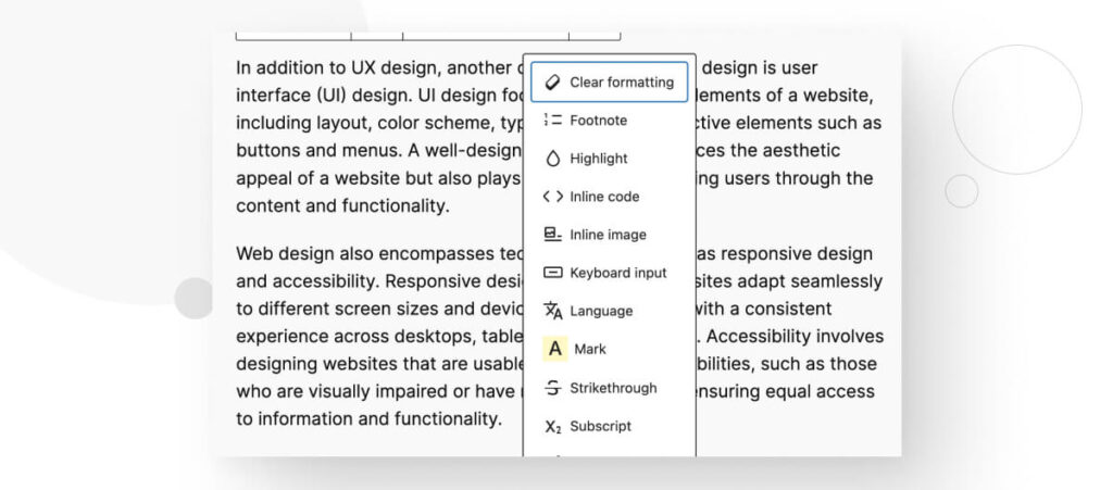 The Advanced Editor Tools new text formatting features in WordPress