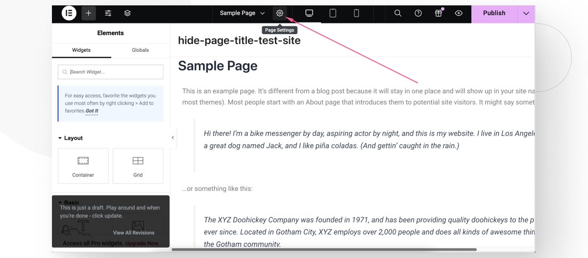 How to Hide the Page and Post Title in WordPress - White Canvas