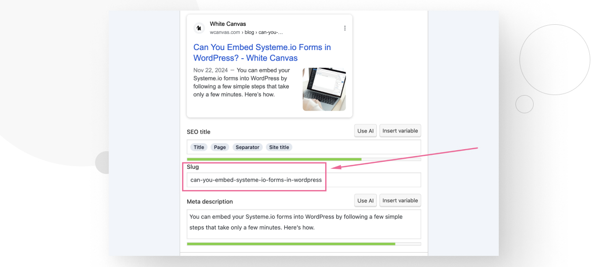 How to Search for Slugs in a WordPress Website (5 Methods) - White 