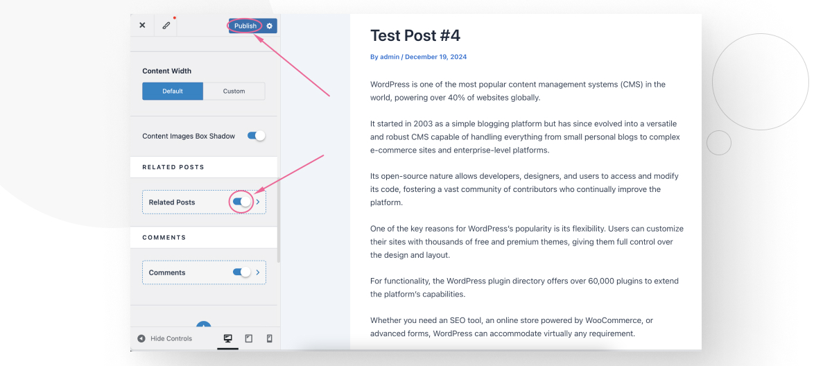 How to Disable the “Similar Posts” Section in WordPress Blogs - White ...