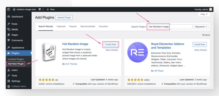 How to Display a Random Image on WordPress - White Canvas