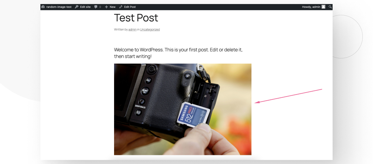How to Display a Random Image on WordPress - White Canvas